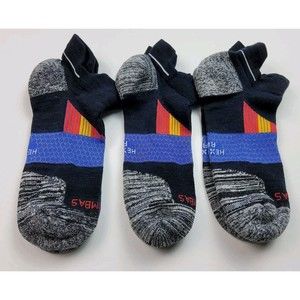 Bombas Hex-Tec Run Running Athletic Ankle Socks Lot Of 3 Size L